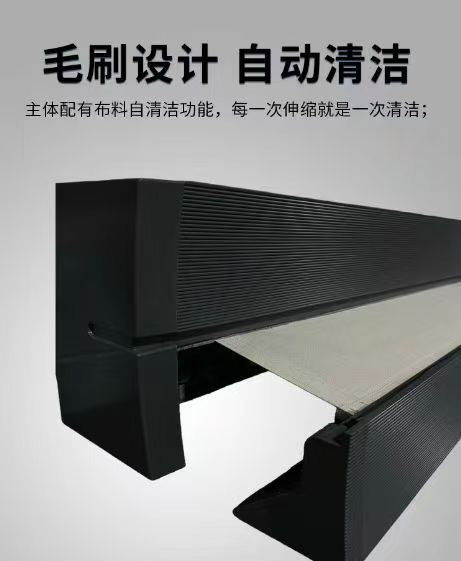 9300重型方盒曲臂伸缩篷案例设计细节
