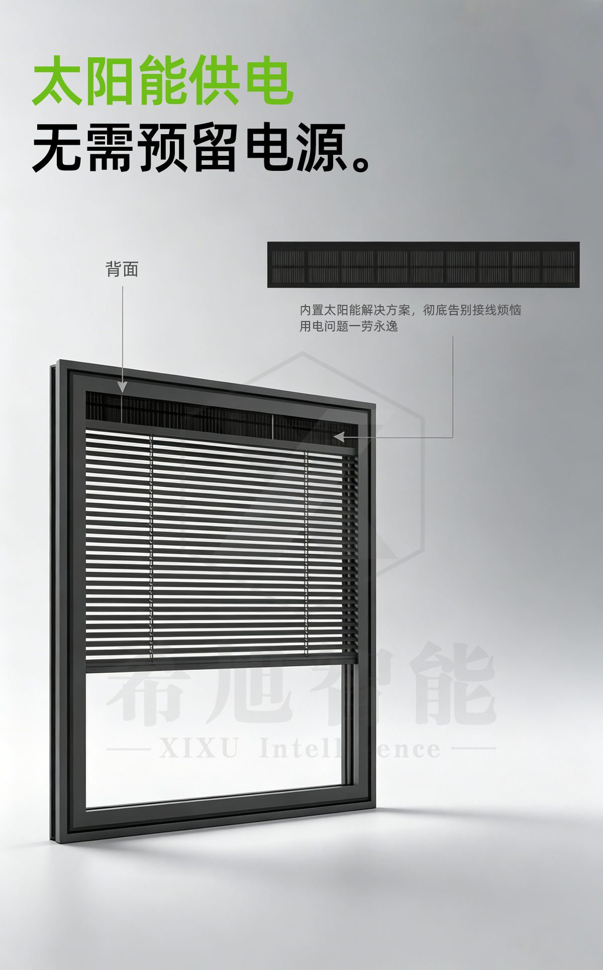 太阳能百叶细节图